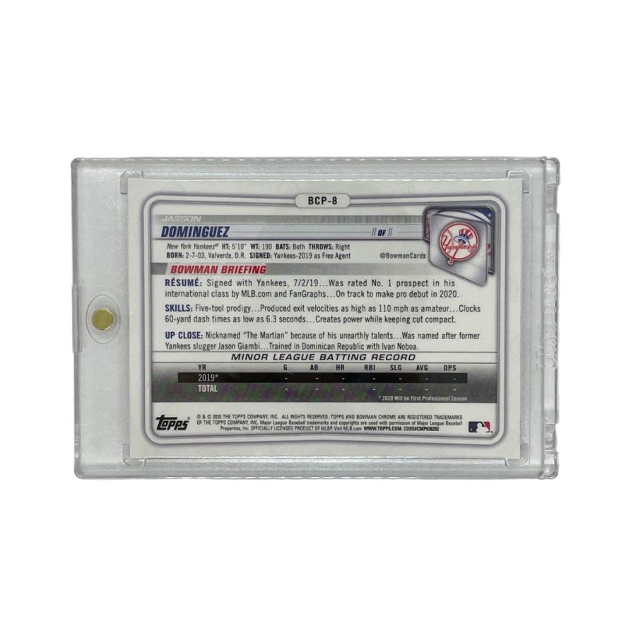 TOPPS MLBカード BOWMAN CHROME 1st JASSON DOMINGUEZ #BCP-8 送料無料 中古 IT1 Topps TOPPS MLBカード BOWMAN CHROME 1st JASSON DOMINGUEZ