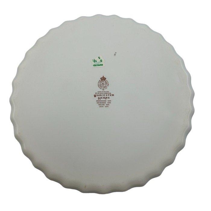 ROYAL WORCESTER ロイヤルウースター ハーブ ローズマリー キッシュプレート 中古 W４｜rycycle-kyoto｜04