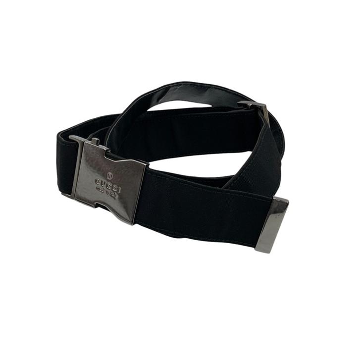 GUCCI（グッチ） ナイロン レザー ベルト 中古 D4 : 京都リサイクル