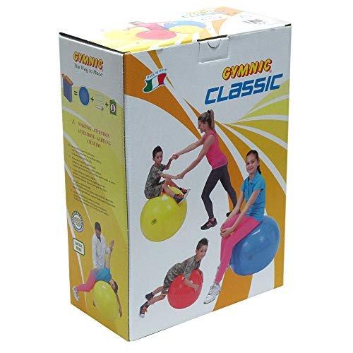 ギムニク (GYMNIC) 55 レッド 赤 バランスボール 55cm ヨガボール