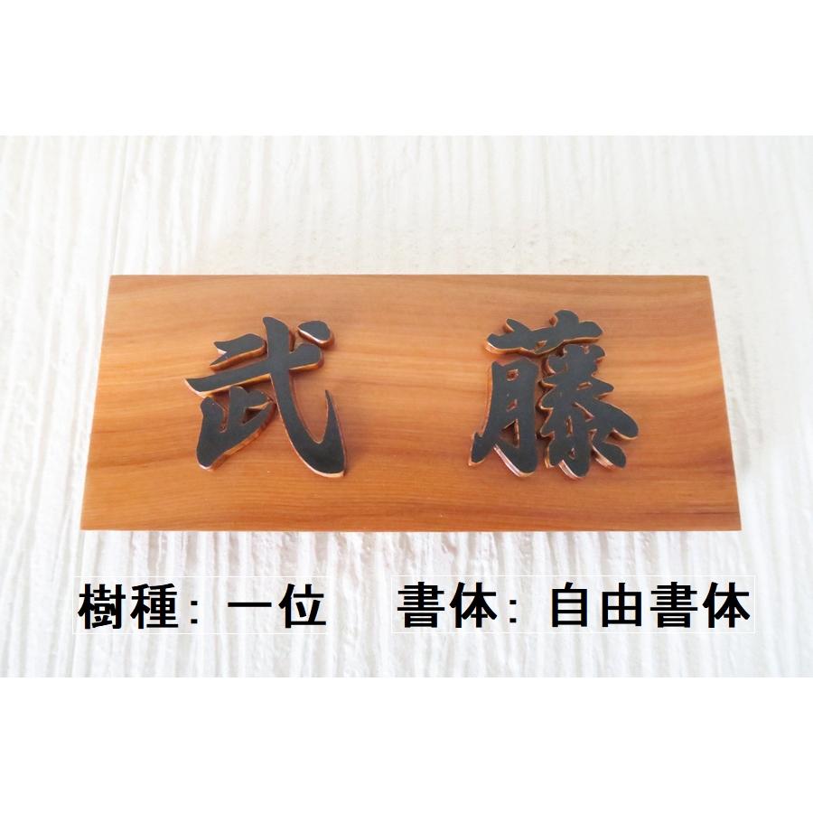木製ディスプレイ用品 手彫り文字 表札 木製 国産銘木 手作り おしゃれ 風水 開運 書体フリー 自筆文字OK