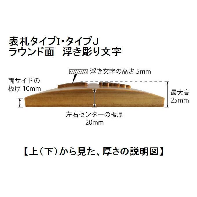 表札 木製 木 手作り おしゃれ 風水 開運 書体フリー 自筆文字OK