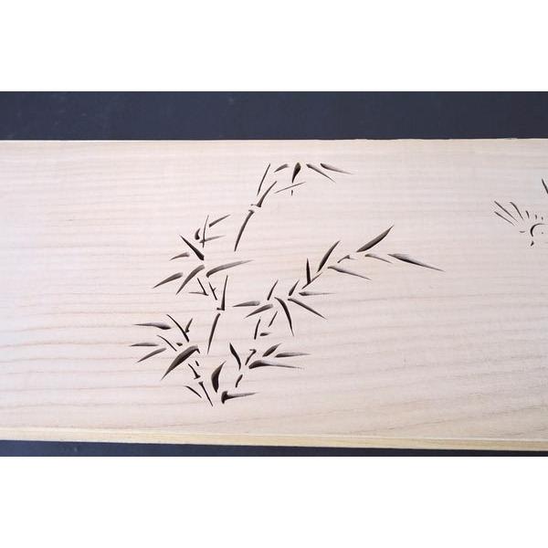 欄間 建具 【1点もの商品】【新品】高級手彫り欄間2間1組（1間×2枚