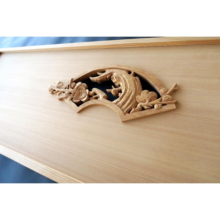欄間 建具 欄間彫刻 【1点もの商品】【新品】 高級手彫り欄間2間1組