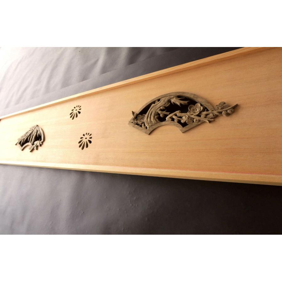 手彫り欄間－立体彫り 楽天市場】欄間 建具 【1点もの商品】【新品】 高級手彫り欄間2間1組