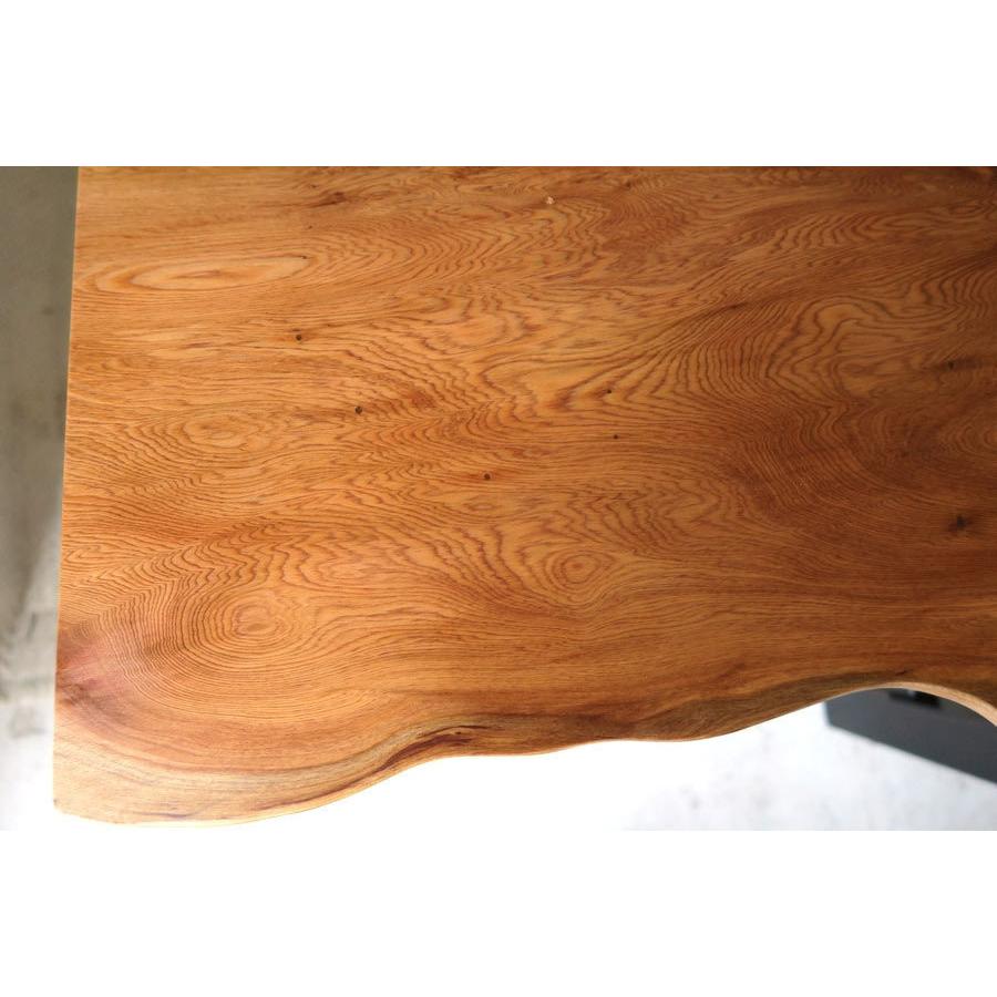 屋久杉 天然一枚板 テーブル 脚付き180cm×65〜80cm No.1306