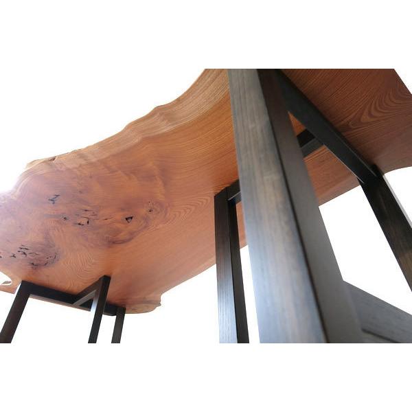 けやきテーブル(一枚物) 売約済み】欅（ケヤキ）一枚板テーブル（国産/兼用脚付） – 木匠