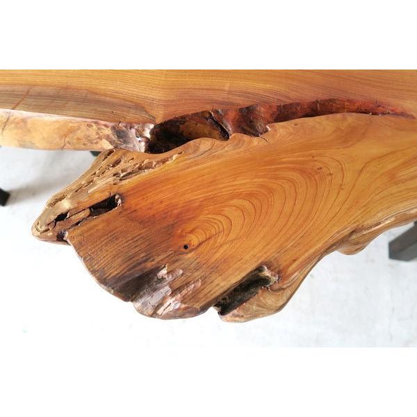 ダイニングテーブル 【1点もの商品】 一枚板 ケヤキ けやき 欅 天然木