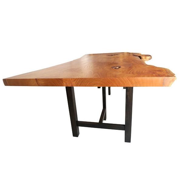 ダイニングテーブル 【1点もの商品】 一枚板 ケヤキ けやき 欅