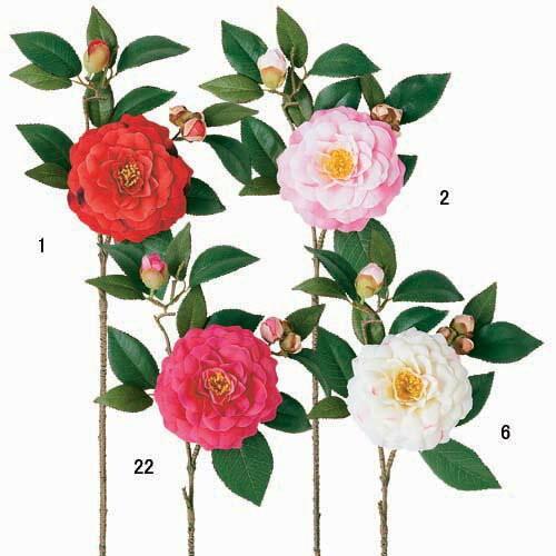 お正月 New Year 装飾 椿 5 造花 フラワー 人工観葉植物 Onsflsp Flsp 造花 店舗装飾の緑花堂 通販 Yahoo ショッピング