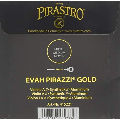 ピラストロ EVAH PIRAZZI GOLD エヴァ ピラッツィ ゴールド ヴァイオリン弦A線 415221