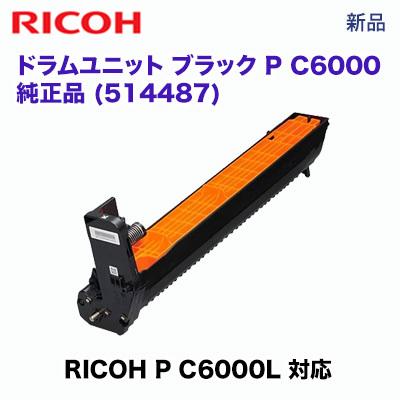リコー ドラムユニット ブラック P C6000 純正品・ 新品 514487 リコー ドラムユニット ブラック P C6000 純正品・ 新品 514487