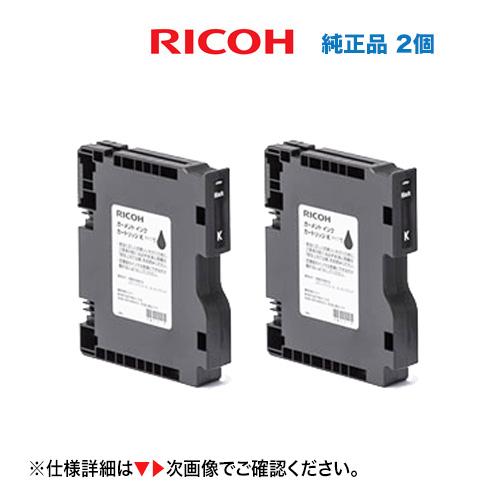 【未開封】純正RICOH ガーメントインクカートリッジK ブラック Ri100 リコー（RICOH） 【Mサイズ 黒2個セット】リコー ガーメント インク