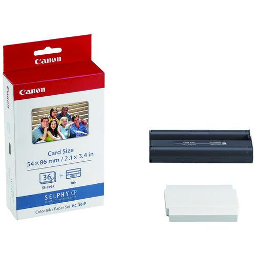 キヤノン（Canon） カラーインク/ペーパーセット KC-36IP 純正品・新品