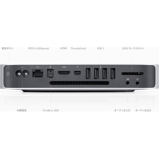 中古】Apple Mac mini 2012 macOS 10.13 (High Sierra) Intel Core i5 