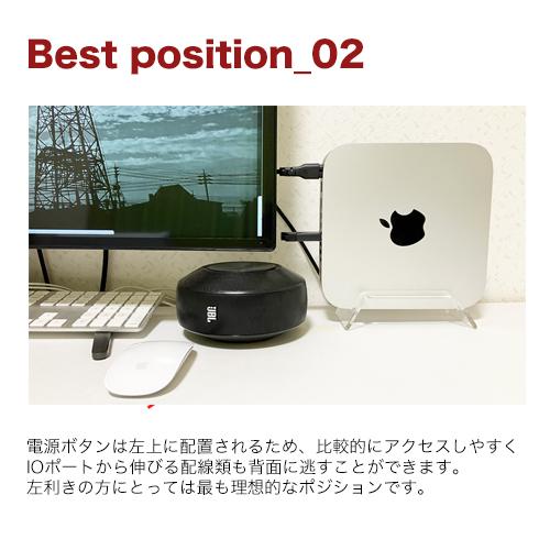 当店オリジナル商品】Mac mini 2011 〜 2023 専用 縦置き クリア 当店オリジナル商品】Mac mini 2011 〜 2023 専用 縦置き クリア