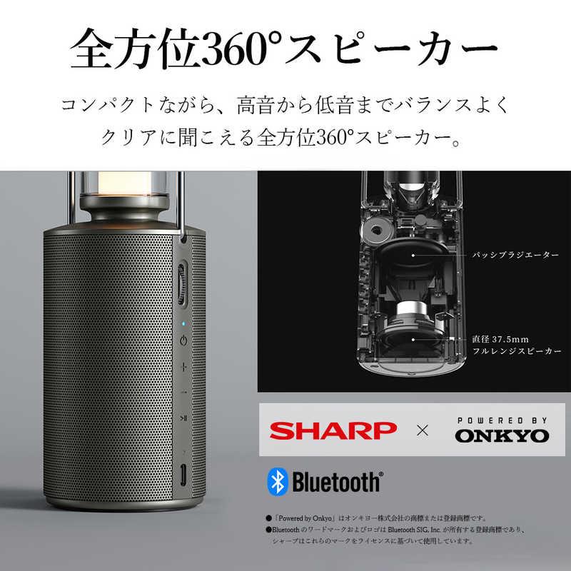 SHARP ポータブルスピーカー ランタン DL-FS01L-S オリーブ SHARP ポータブルスピーカー ランタン DL-FS01L-S オリーブ