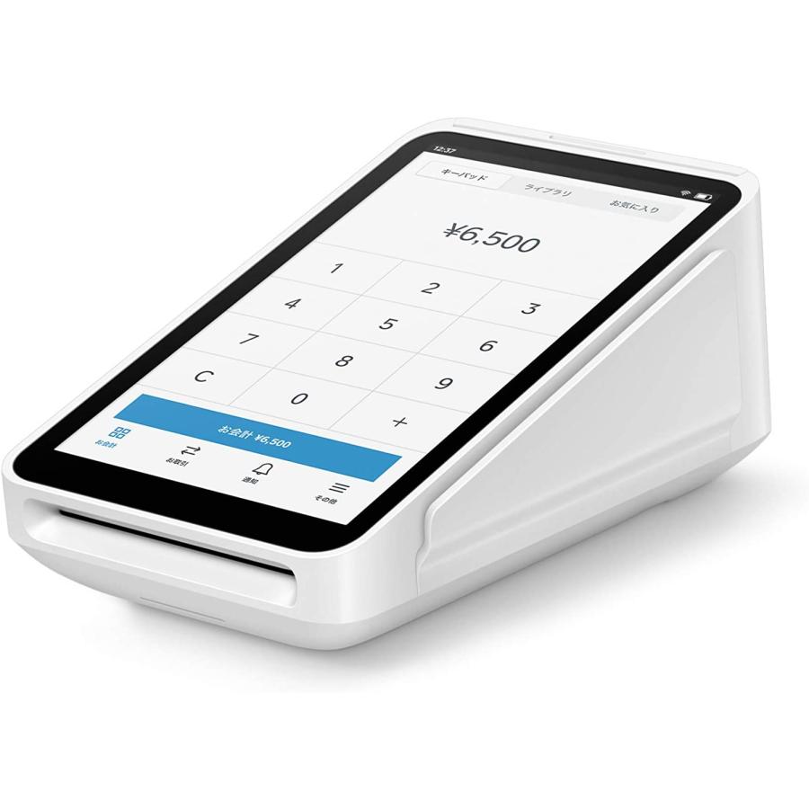 Square ターミナル + 感熱紙 1箱(20巻)付き プリンター内蔵型 Square ターミナル + 感熱紙 1箱(20巻)付き プリンター内蔵型