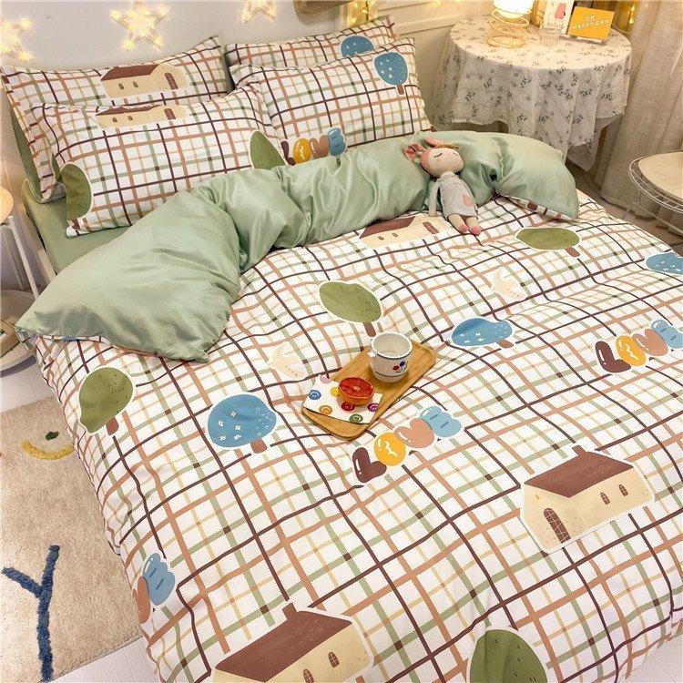 掛けカバー カバーセット 寝具セット 枕カバー New おしゃれ 寝具 3 4点セット シングル 快眠 洗える 寝具 可愛い 安い 夏 ズルズル ポリエステル An 良品楽市楽座ストア 通販 Yahoo ショッピング