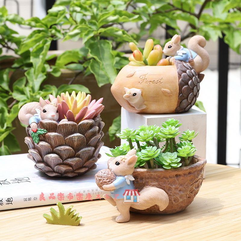 家居の飾り物 鉢 植木鉢 ポリ製 多肉植物 寄せ植え かわいい プチオアシス｜ryohinrakustore｜10