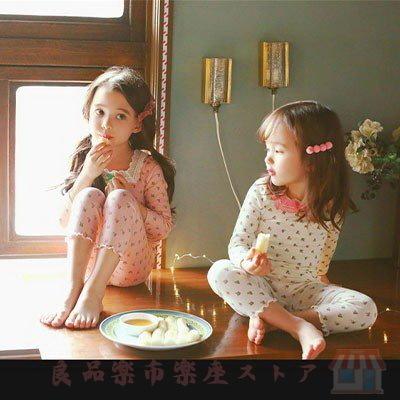 キッズ パジャマ 送料無料 女の子 花柄 可愛い かわいい 90 100 110 1 130 140 150 セットアップ 上下セット ルームウェア 暖かい 子ども 子供 新作からsaleアイテム等お得な商品満載