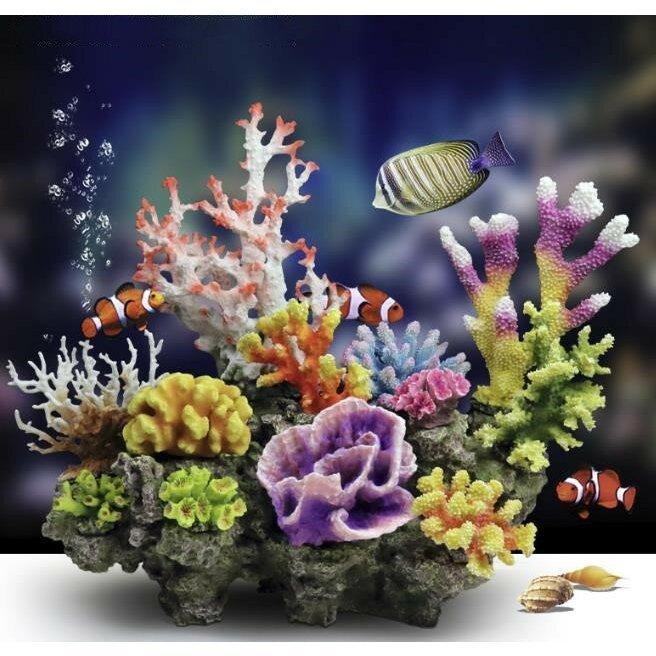 サンゴ 珊瑚 水槽装飾 水槽オブジェ new アクアリウム オーナメント