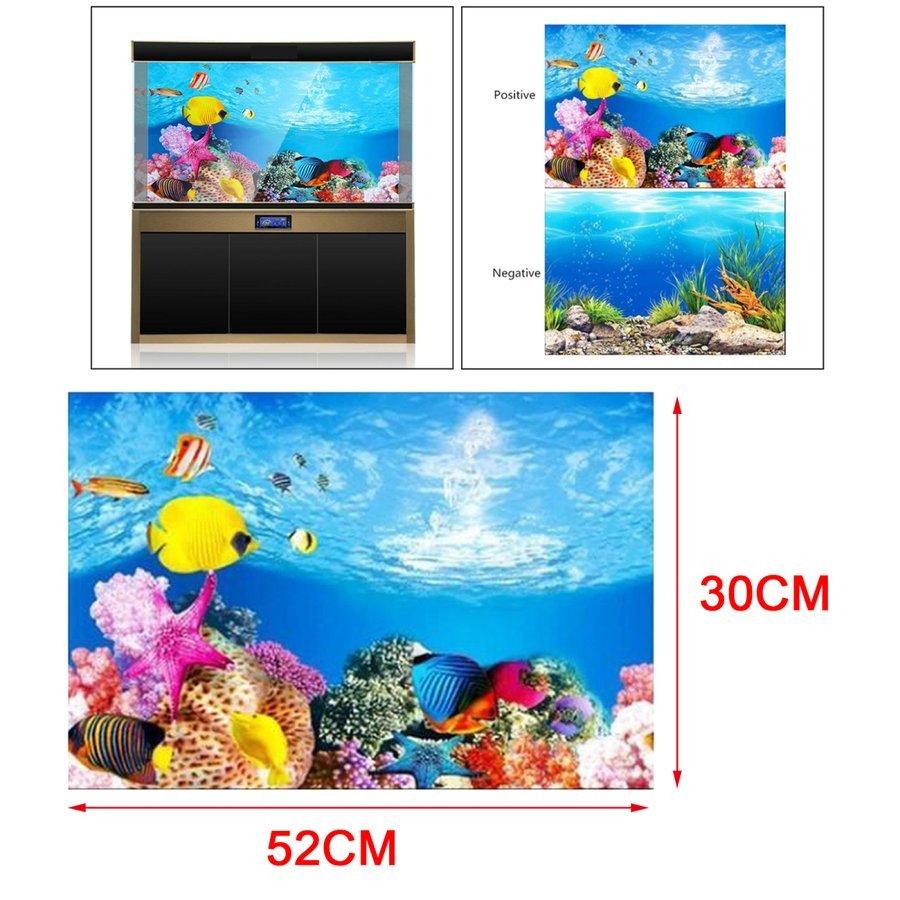 玄関先迄納品 2ピース 個3d水族館の背景タンクの背景静的しがみつく壁紙ステッカーs M Shipsctc Org