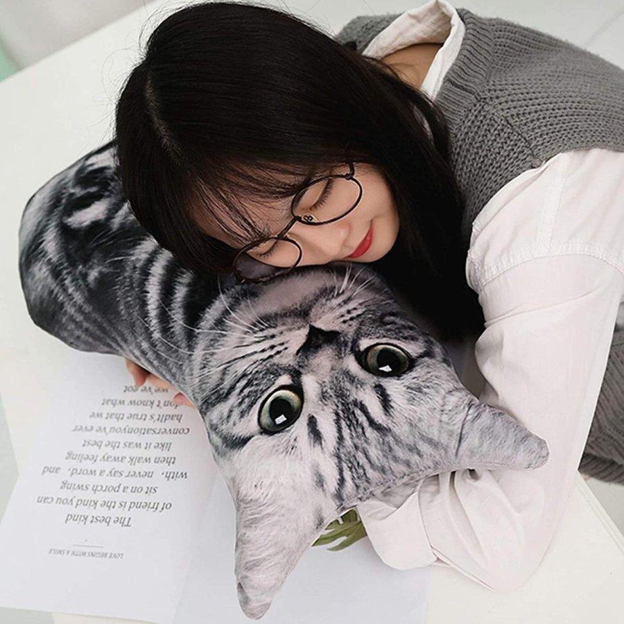 ロングキャット抱き枕 グレー 灰色 猫 130cm ぬいぐるみ 抱きぐるみ 新品ロングキャット抱き枕 灰色 130cm グレー 猫 ぬいぐるみ 新品 抱きぐるみ