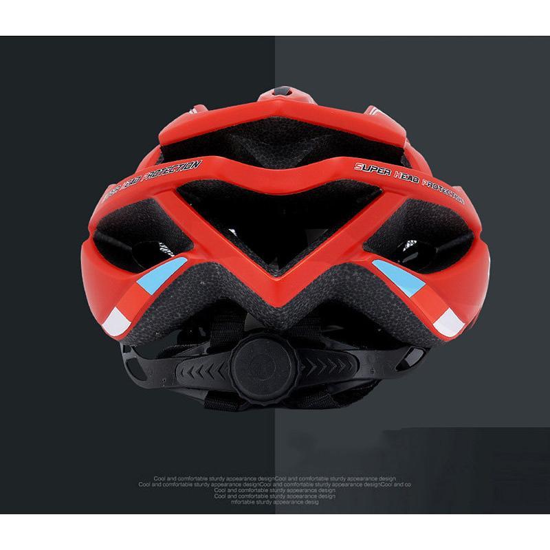 自転車 保護 ヘルメット 帽子 サイズ調整可 サイクリングヘルメット 衝撃吸収 キャップ 通気性 頭部保護帽 安全 防災 軽量 作業用 流線型 MTB｜ryohinrakustore｜16