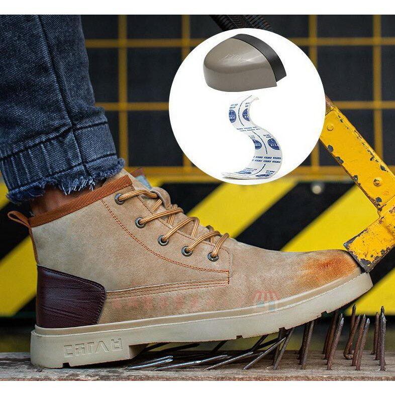 ハイカット メンズ 安全靴 作業靴 new 防水安全靴 軽量 耐磨耗 耐油性