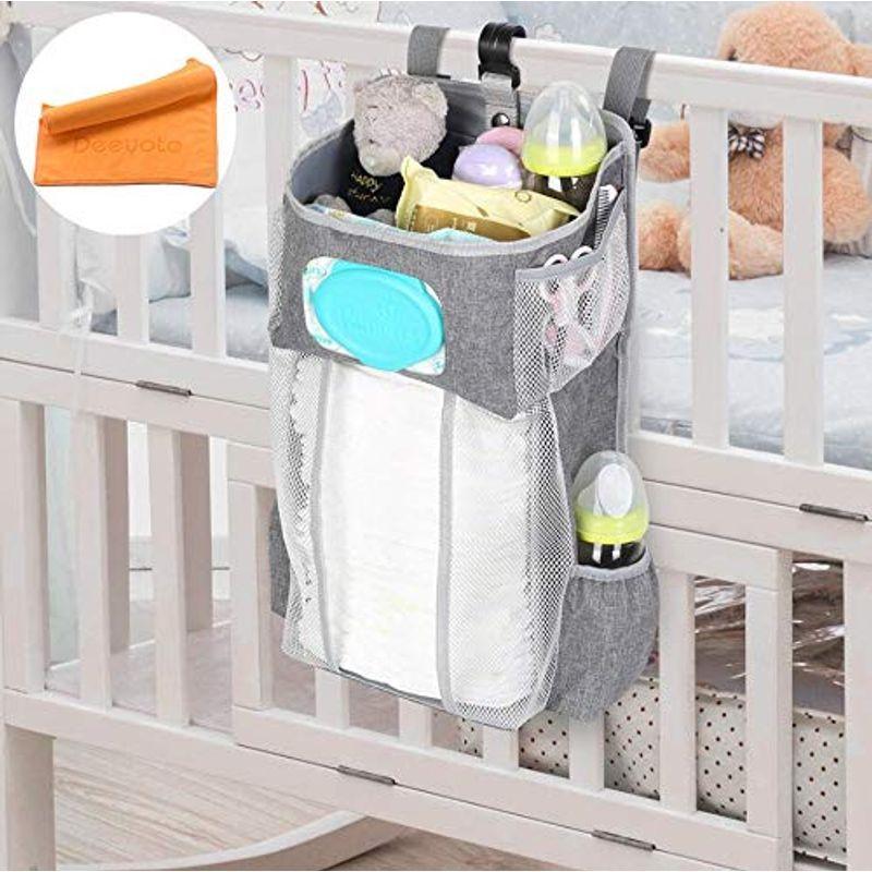 Deeyota ベビーベッド 収納 多機能吊り袋 おむつポーチ オムツ収納ケース おむつストッカー 折りたたみ オムツ収納 小物収納ケース 良品yahoo ショップ 通販 Yahoo ショッピング