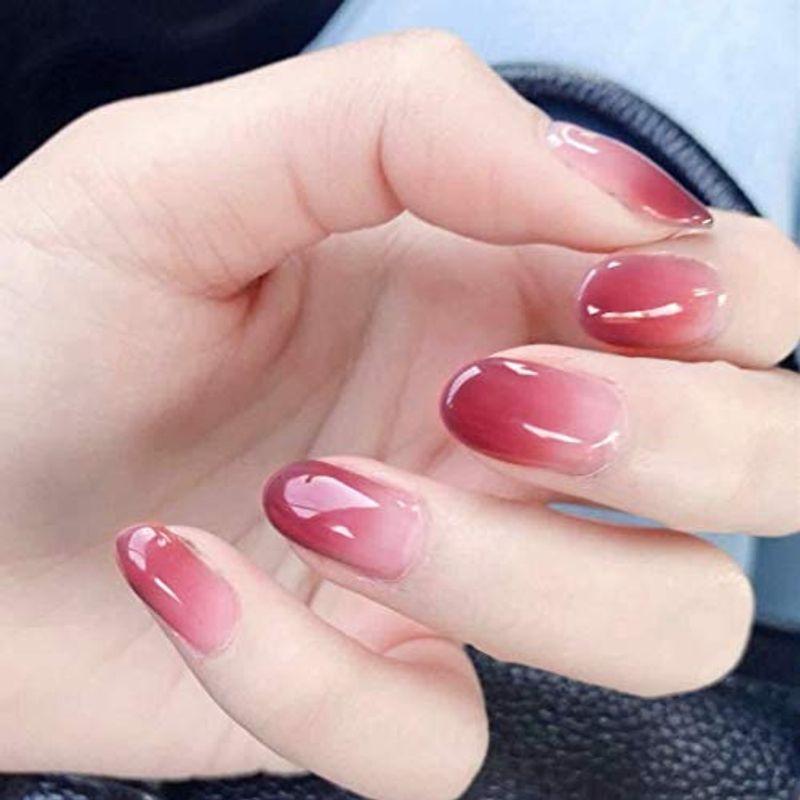 24枚入り グラデーション グリッター 赤い色 結婚式 成人式 パステルネイル 良品yahoo ショップ 通販 Yahoo ショッピング
