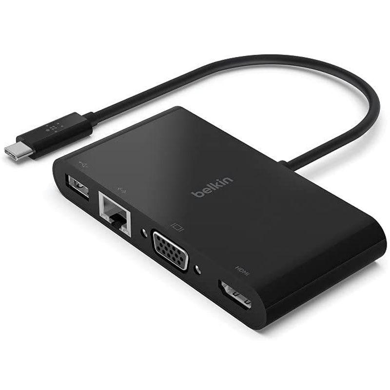 Belkin USB-C/Thunderbolt 3対応 変換アダプタ 4 in 1 LANポート HDMI VGA USB-A iPad  HDMI変換アダプター - ilgaimportadora.com