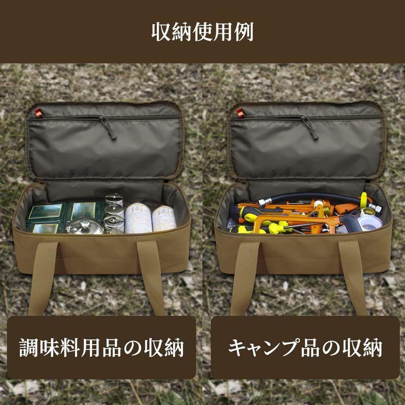 キャンプ 収納ボックス コンテナボックス クッキングツールボックス 調理器具 入れ 調味料ケース ツールボックス アウトドア 収納バッグ コ|ryohinshop|04