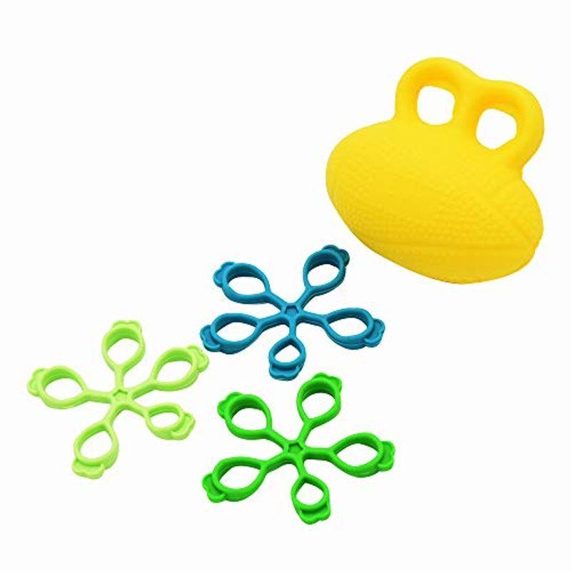 リハビリボール 握力トレーニング 指ストレッチャー ハンドグリップ 筋力 手 指 鍛える 介護 回復 強化 リハビリ 4個セット H7grzlspic Www Silevintage Com