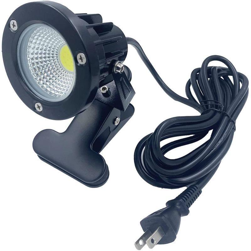 防雨 防水型 led クリップライト 7W 630lm コード長3m led ライト スポットライト 屋外 照明 看板用 黒板用照明 店舗看|ryohinshop|03