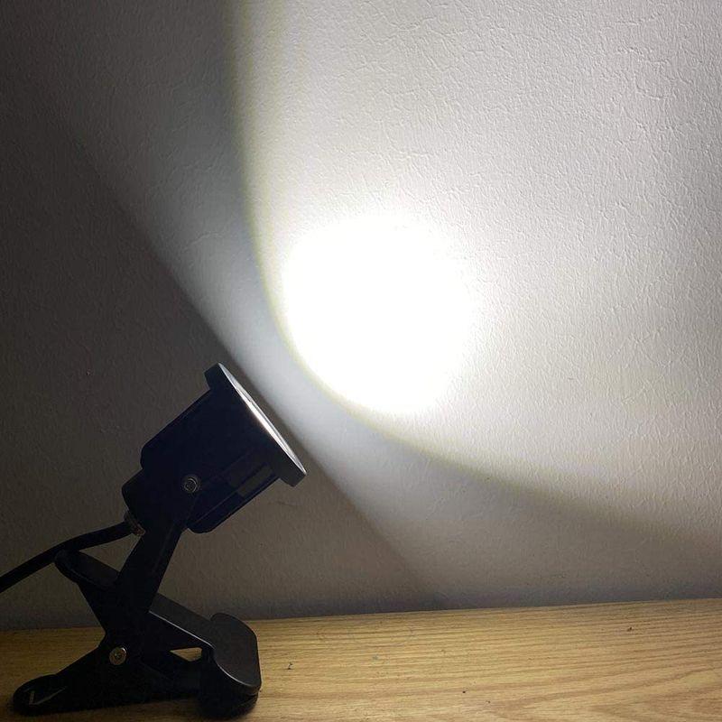 防雨 防水型 led クリップライト 7W 630lm コード長3m led ライト スポットライト 屋外 照明 看板用 黒板用照明 店舗看|ryohinshop|07