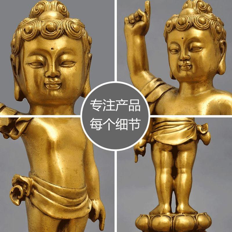 仏像 釈迦誕生仏 銅製 立像 お釈迦様 置物 はなまつり 花祭り仏具 灌佛 
