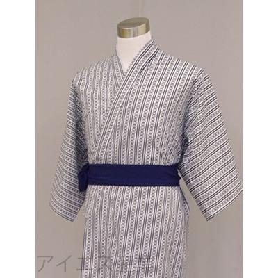 旅館浴衣帯　厚地ポリエステル　紺　7×240cm　50本セット