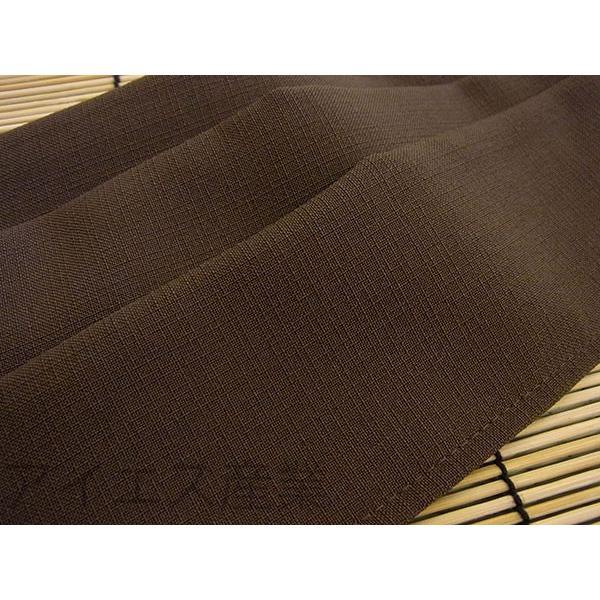 旅館浴衣帯　厚地ポリエステル　茶色　7×240cm　50本セット |  | 03