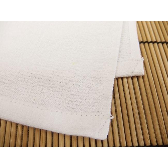 おしぼり 白平織 90匁 店舗・業務用 ベトナム製 29×29cm 1200枚/梱の画像