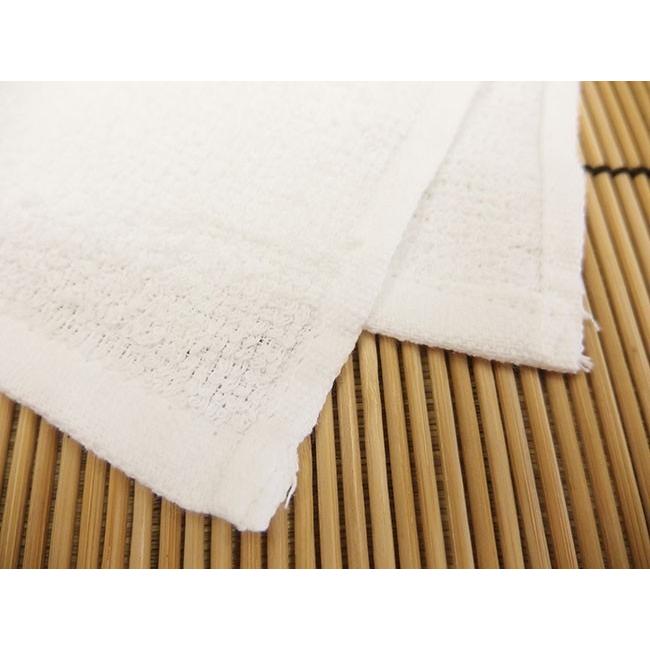 おしぼり 白平織 90匁 店舗・業務用 ベトナム製 30×31cm 1200枚/梱の画像