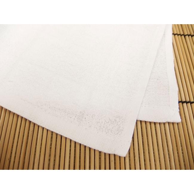 おしぼり 白格子 60匁 店舗・業務用 ベトナム製 28×28cm 1200枚/梱の画像