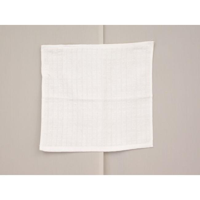 おしぼり 細白格子 60匁 店舗・業務用 ベトナム製 28×28cm 1200枚/梱の画像