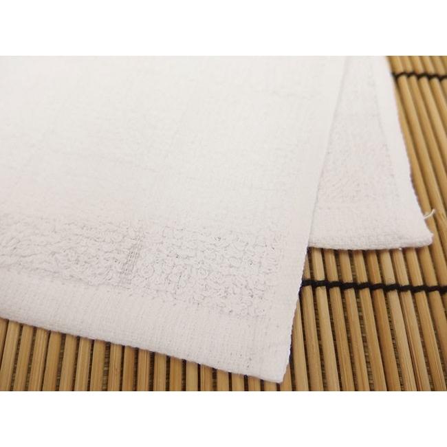 おしぼり 白格子 70匁 店舗・業務用 ベトナム製 28×28cm 1200枚/梱の画像