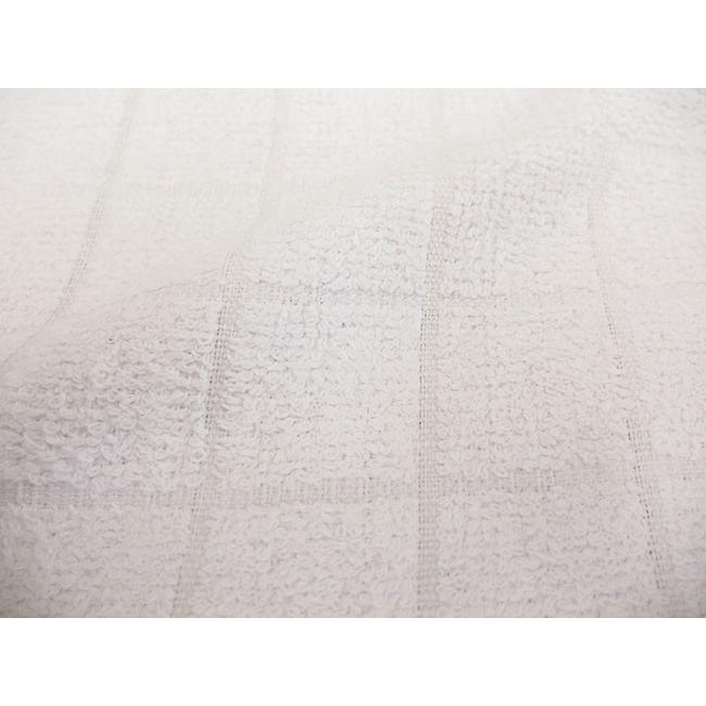 おしぼり 白格子 70匁 店舗・業務用 ベトナム製 28×28cm 1200枚/梱の画像
