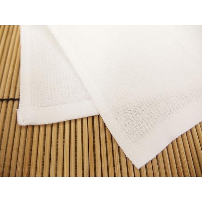 おしぼり 白大格子 80匁 店舗・業務用 ベトナム製 28×28cm 1200枚/梱の画像