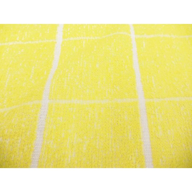 おしぼり 黄色格子 80匁 店舗・業務用 ベトナム製 28×28cm 1200枚/梱の画像