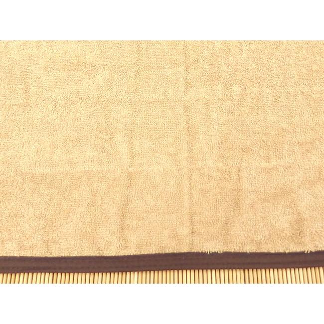 サウナマット フルサイズ スレン染め ブラウン 2000匁 10枚セット