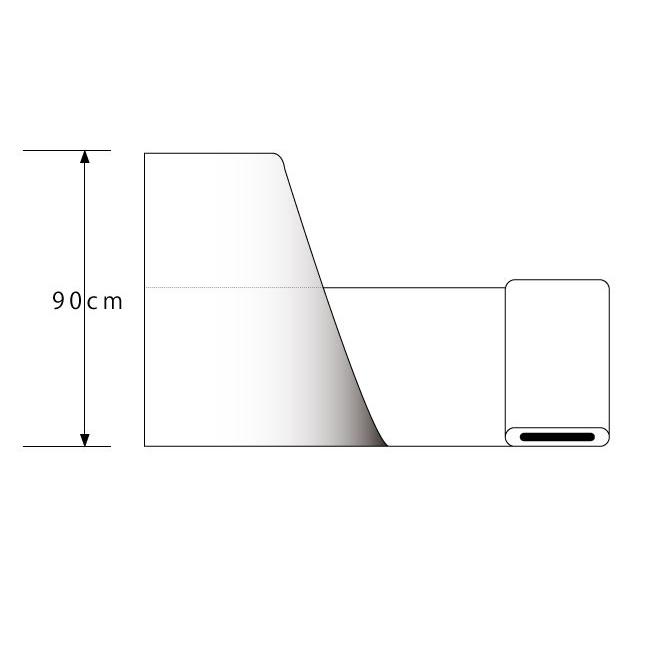 天竺木綿　国内晒し品　二四巾（90cm巾）　36.5ｍ巻き_1